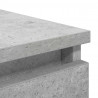 Komoda z szufladami Betonowy Szary 37,5x35x99 cm Drewno klejone