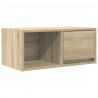 Szafki RTV 2 szt. Dąb Sonoma 60x31x25,5 cm Drewno klejone