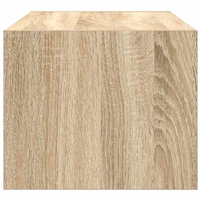 Szafki RTV 2 szt. Dąb Sonoma 60x31x25,5 cm Drewno klejone