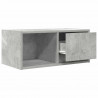 Szafka RTV Beton Szary 60x31x25,5 cm Drewno klejone