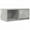 Szafki RTV 2 szt. Beton Szary 60x31x25,5 cm Drewno klejone