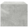 Szafki RTV 2 szt. Beton Szary 60x31x25,5 cm Drewno klejone