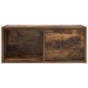 Szafka RTV Dąb wędzony 60x31x25,5 cm Drewno klejone