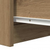 Komoda z szufladami Artisan Oak 37,5x35x99 cm Drewno klejone