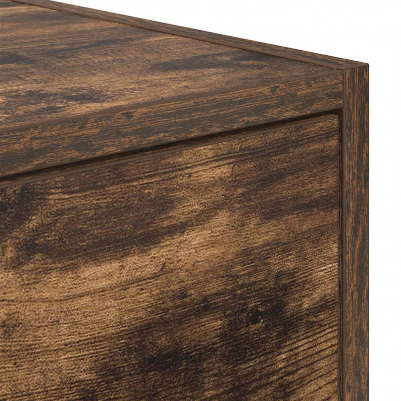 Szafka RTV Dąb wędzony 60x31x25,5 cm Drewno klejone