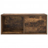 Szafki RTV 2 szt. Dąb wędzony 60x31x25,5 cm Drewno klejone