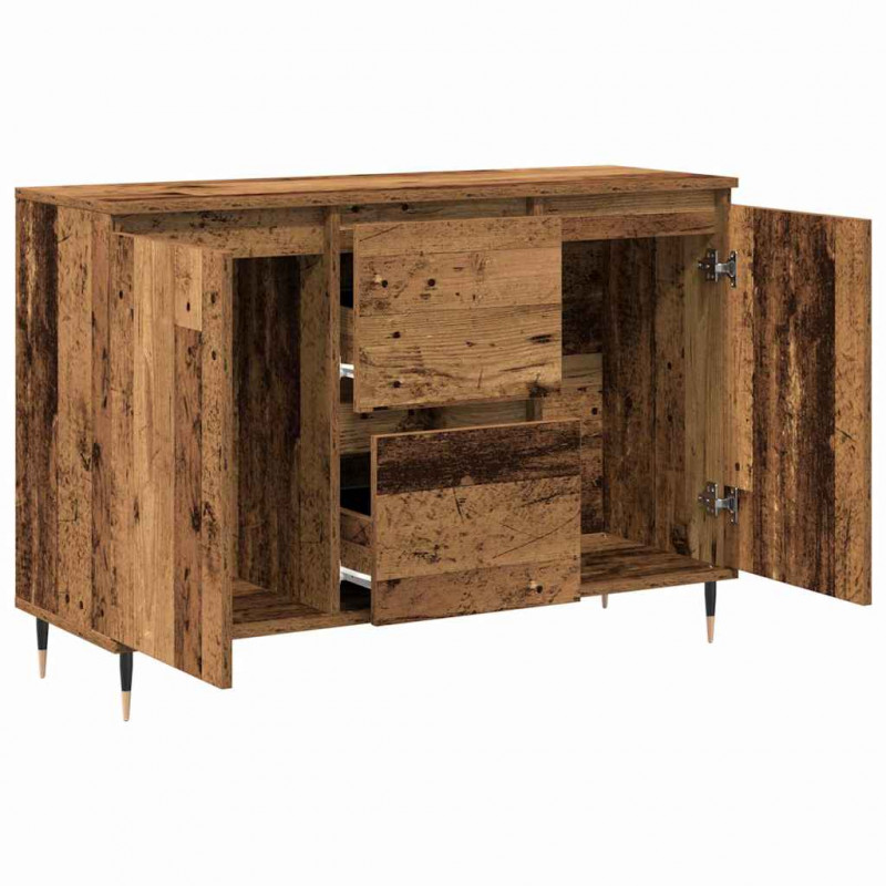 Bufet Stare drewno 101,5 x 35 x 70 cm Materiał drewnopochodny