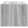Szafka RTV Szara Sonoma 60x31x25,5 cm Drewno klejone