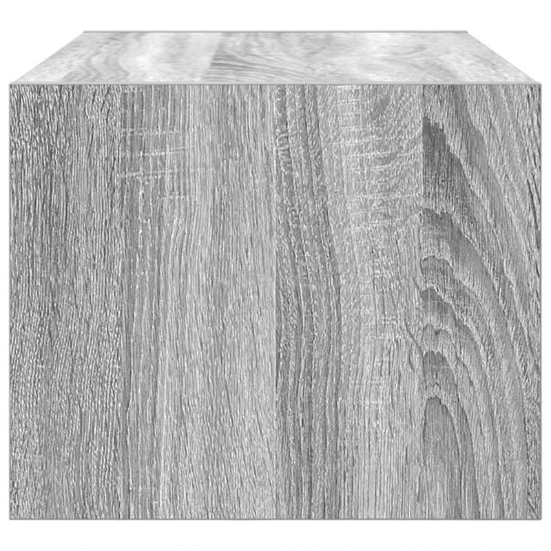 Szafki RTV 2 szt. Szary Sonoma 60x31x25,5 cm Drewno klejone