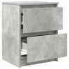 Szafka pod TV, szarość betonu, 40x35x54 cm