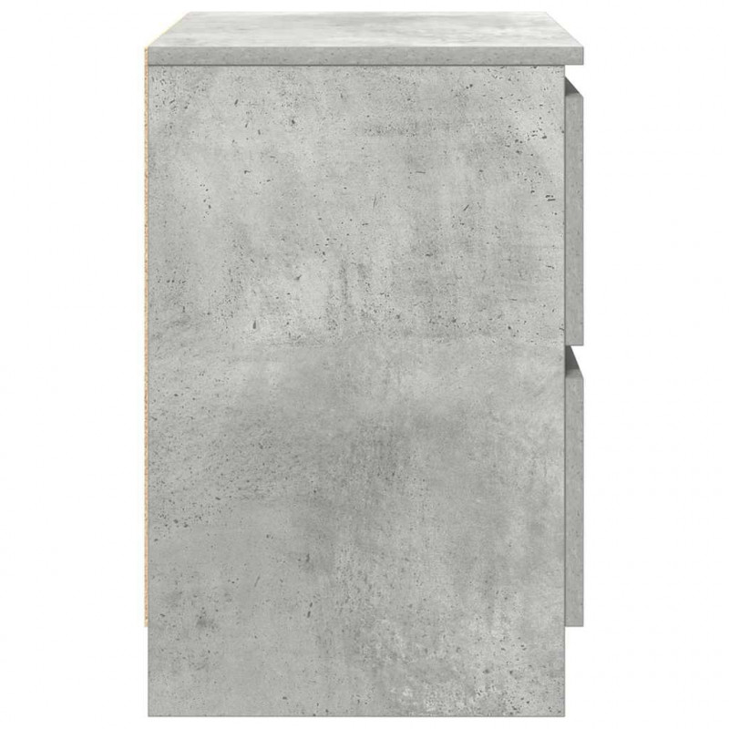 Szafka pod TV, szarość betonu, 40x35x54 cm