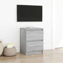 Szafka pod TV, szary dąb sonoma, 40x35x54 cm