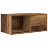 Szafki RTV 2 szt. Stare drewno 60x31x25,5 cm Drewno klejone