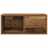 Szafki RTV 2 szt. Stare drewno 60x31x25,5 cm Drewno klejone
