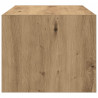 Szafki RTV 2 szt. Dąb Artisan 60x31x25,5 cm Drewno klejone