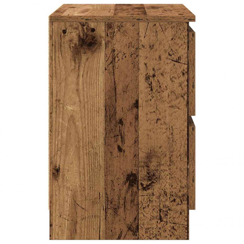 Szafka pod TV, stare drewno, 40x35x54cm materiał drewnopochodny
