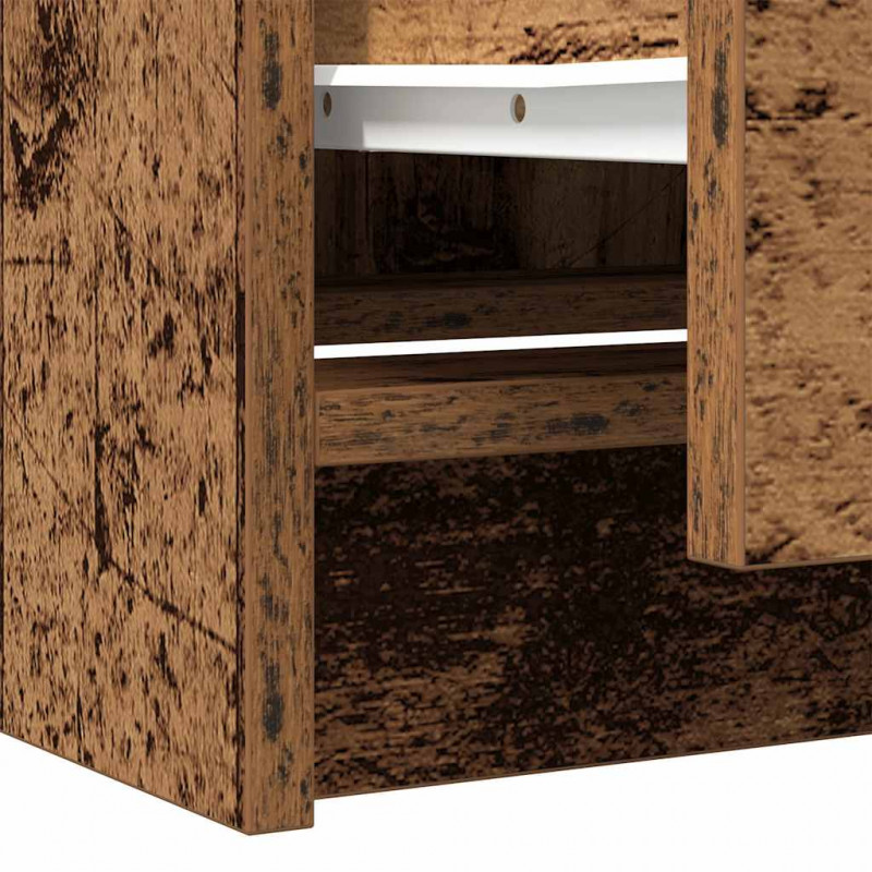 Szafka pod TV, stare drewno, 40x35x54cm materiał drewnopochodny