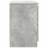 Szafka RTV Beton Szary 60x35x54 cm Drewno klejone