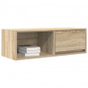 Szafka RTV Sonoma Oak 80x31x25,5 cm Drewno klejone