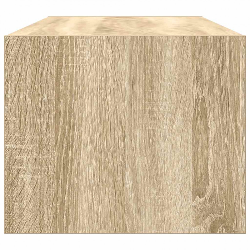 Szafka RTV Sonoma Oak 80x31x25,5 cm Drewno klejone