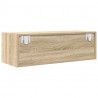 Szafka RTV Sonoma Oak 80x31x25,5 cm Drewno klejone
