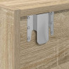 Szafka RTV Sonoma Oak 80x31x25,5 cm Drewno klejone