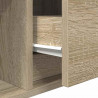 Szafka RTV Sonoma Oak 80x31x25,5 cm Drewno klejone