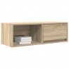 Szafki RTV 2 szt. Dąb Sonoma 80x31x25,5 cm Drewno klejone