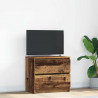 Szafka RTV Stare drewno 60x35x54 cm Drewno klejone