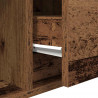 Szafki RTV 2 szt. Stare drewno 80x31x25,5 cm Drewno klejone