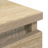 Szafka RTV Sonoma Oak 80x35x54 cm Drewno klejone