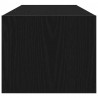 Szafki RTV 2 szt. Dąb czarny 100x31x25,5 cm Drewno klejone