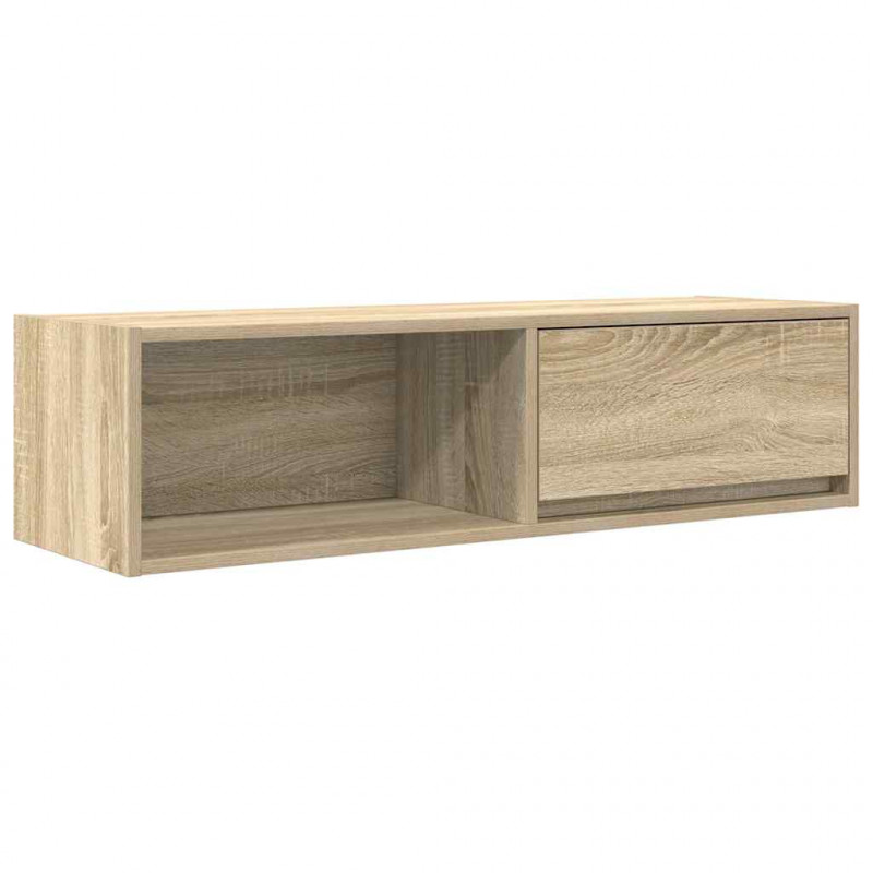 Szafka RTV Sonoma Oak 100x31x25,5 cm Drewno klejone
