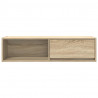 Szafka RTV Sonoma Oak 100x31x25,5 cm Drewno klejone