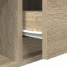 Szafka RTV Sonoma Oak 100x31x25,5 cm Drewno klejone
