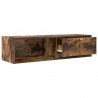 Szafka RTV Dąb wędzony 100x31x25,5 cm Drewno klejone