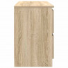Szafka RTV Sonoma Oak 100x35x54 cm Drewno klejone