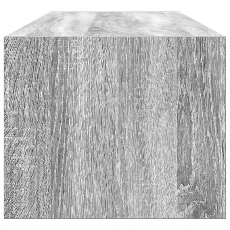 Szafki RTV 2 szt. Szary Sonoma 100x31x25,5 cm Drewno klejone