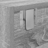 Szafki RTV 2 szt. Szary Sonoma 100x31x25,5 cm Drewno klejone