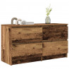 Szafka RTV Stare drewno 100x35x54 cm Drewno klejone