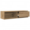 Szafki RTV 2 szt. Dąb Artisan 100x31x25,5 cm Drewno klejone