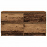 Szafka RTV Stare drewno 100x35x54 cm Drewno klejone