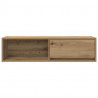 Szafki RTV 2 szt. Dąb Artisan 100x31x25,5 cm Drewno klejone