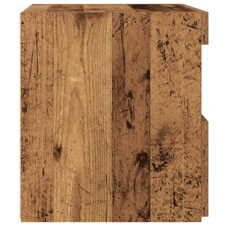 Szafka Nocna z szufladą 2 pcs Stare drewno 50 x 40 x 45 cm