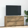 Szafka RTV Artisan Oak 100x35x54 cm Drewno klejone