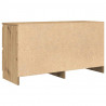 Szafka RTV Artisan Oak 100x35x54 cm Drewno klejone