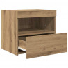Szafka Nocna z szufladą 2 pcs Dąb rzemieślniczy 50 x 40 x 45 cm