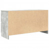 Szafka RTV Beton Szary 100x35x54 cm Drewno klejone