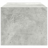 Szafka RTV Beton Szary 60x31x25,5 cm Drewno klejone
