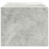 Szafki RTV 2 szt. Beton Szary 60x31x25,5 cm Drewno klejone